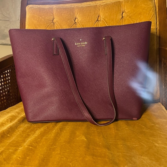 Kate Spade Deep Purple Tote Bag - Picture 10 of 10